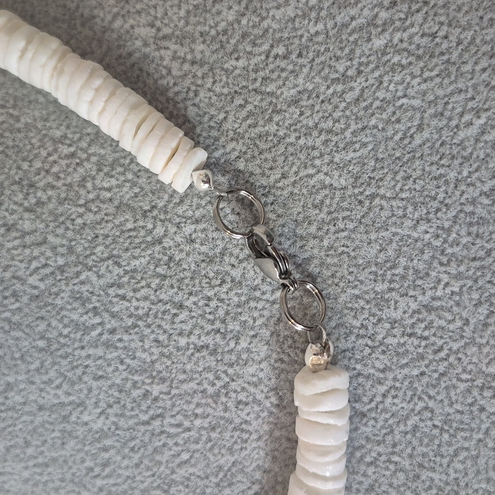 TURTLE 3 PIECE JEWELRY SET.CHOKER BRACLET EARRINGS, NATURAL - Picture 3 of 6